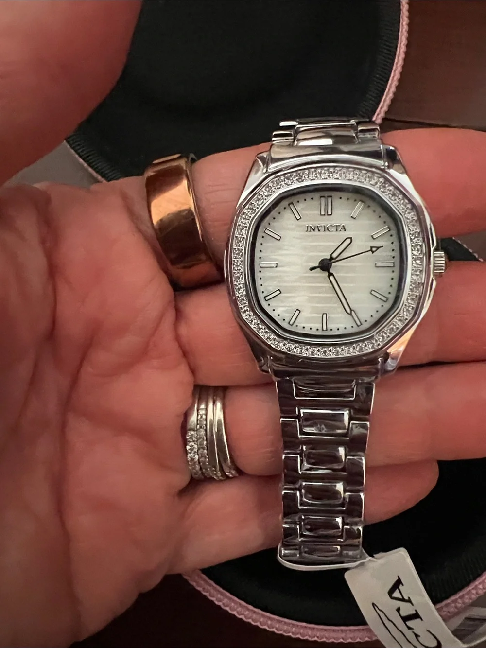 Set Invicta Wildflower Special Edition Women's Watch - 32mm, Silver (001-GA-L-50